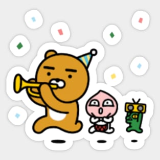 KakaoTalk Friends Hello! Ryan (카카오톡 라이언) 08 Sticker